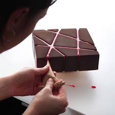 Art Vs Food Unusual Cake Designs By Dinara Kasko Inspiration Grid Geometric Cake Design Geometric Cake Cool Cake Designs