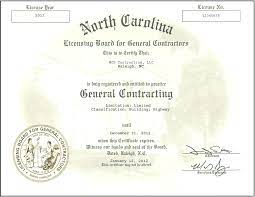 Licensed general contractors can charge more than unlicensed contractors, and can promote their licensing to attract clients. You Just Signed A Construction Contract That S In Excess Of Your Limited General Contractor S License Can You Still Compel The Owner To Pay You N C Construction Law Policy News
