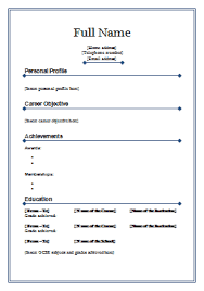 A simple resume format which is particularly written for a job application has some rules and regulations to be maintained. 18 Cv Templates Cv Template Word Downloads Tips Cv Plaza