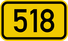 Lookup area code 518 details: Bundesstrasse 518 Wikipedia