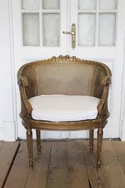 19th Century Antique French Cane Back Louis Xvi Style Chair With Gilt Finish From Full Bloom Cottage French Furniture Furniture Rustic Furniture Diy