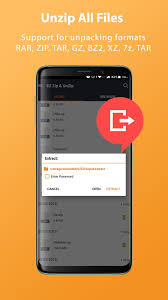 A zip file is a compressed archive, used to reduce the size of large files, making them more manageable for the user. Zip File Extractor File Compressor Unzip Unrar For Android Apk Download