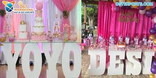 What are some good ideas for a teenage birthday party? Unique Birthday Party Decor Letter Tables Dst International