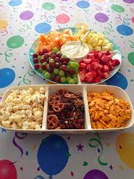 Kids Birthday Snacks Popcorn Pretzels Goldfish Fruit Easy Snacks For Kids Cheap Healthy Snacks Healthy Classroom Snacks