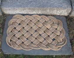Woven Nautical Entry Rug Square Door Mat Paspas Orgu Sac Modelleri Orgu