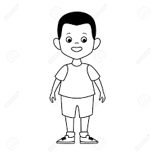 Please feel free to get in touch if you can't find the preschool borders black and white clipart your looking for. Cartoon Little Boy Standing Icon Over White Background Vector Royalty Free Cliparts Vectors And Stock Illustration Image 133589022
