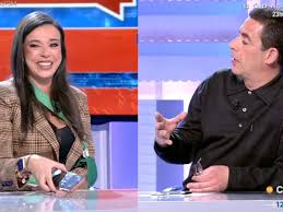 Sarah Santaolalla abandona el plató tras un enganchón con Antonio Naranjo en directo: “Ya está bien de numeritos”