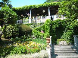 Lakeside Terrace And Garden Decorated For A Wedding Reception Hotel Villa Cipressi In Varenna Italy Lakeside Terrace Wedding Reception Honeymoon Travel