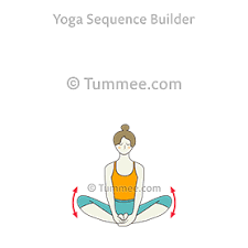 The yoga pose works wonders for the lower body, especially the thighs, knees, and groin. Seated Butterfly Pose Yoga Upavistha Titli Asana Yoga Sequences Benefits Variations And Sanskrit Pronunciation Tummee Com