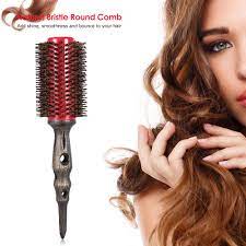 Free shipping on orders over $25 shipped by amazon. 1pc Round Brush Natural Bristle Roller Comb Non Slip Wood Handle Hair Brush Aluminum Round Comb For Hair Styling Combs Aliexpress
