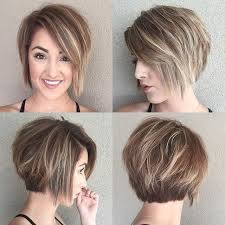 22 Easy Daily Bob Hairstyles For Everyone Short Bob Mob Lob Short Hair Styles For Round Faces Thick Hair Styles Hair Styles