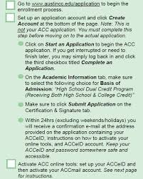 acc dual enrollment dual credit