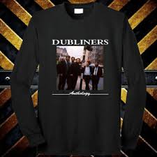 Details About The Dubliners Anthology Album Cover Logo Long Sleeve Black T Shirt Size S 3xl
