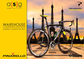 Pinarello Warehouse Clearance Auction Low Res By Asg Sport