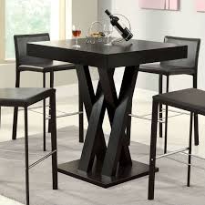 With the table's simple lines, matching it with your interior design, walls and other pieces of furniture should be easy. Tall Dining Room Table Off 57