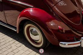 Image result for Bordeaux Red 1950 Beetle