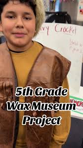 Rachel Carson Wax Museum 5th Frade