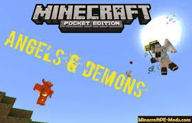 Bedrock edition for advanced & mobile. Angels Demons Minecraft Pe Mod 1 16 221 Ios Android Download