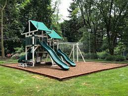 We call this education and play in colour (epic). What Is The Best Material To Put Under A Swing Set Swing Kingdom