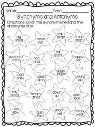 Synonyms and antonyms worksheets for each word, write a synonym and an antonym. Synonyms And Antonyms Worksheet By Brittney Marie Tpt