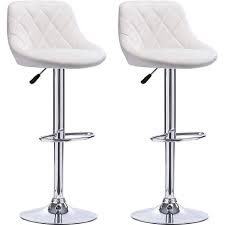 Los taburets ofrecen una alternativa cómoda a las clásicas sillas o asientos, con lo ¿donde comprar un taburete alto de calidad y a buen precio? Pack 2 Taburete De Bar Cocina Alto Fijo Giratorio Ajustable Respaldo Blanco Jb95992 02