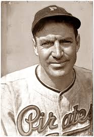 Pittsburgh Pirates player-manager Pie Traynor and coaching staff in 1937