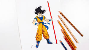 teaching anime drawing how to draw goku from anime dragon ball drawing goku drawing ball drawing anime drawings