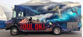 Soul On A Roll Food Truck — Mobile caterer food truck in Oakland, California