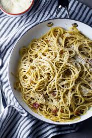 Quick dinner ideas to cook with chicken, fish, ham for two or large family and vegetarian. Four Ingredient Spaghetti Carbonara For Two Cooking For Keeps Recipe Recipes Food Cooking Recipes