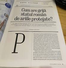 Viza anuala privind autorizatiile de mediu. Cum Are GrijÄ Statul Roman De Ariile Protejate Florin Stoican