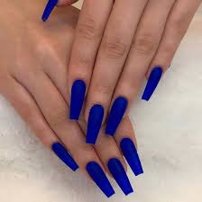 Next time you're in the mood for nail art, paint all ten nails and try giving just one of them a little extra pizzazz. 80 Coolest Blue Nail Designs For Every Taste Naildesigncode