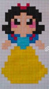 Snowwhite Dessin Pixel Pixel Art Dessin