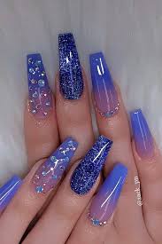 Cool blue nails ideas 2016 images for your pleasure. 23 Blue Ombre Nails And Ideas We Re Trying Asap Page 2 Of 2 Stayglam Best Acrylic Nails Blue Ombre Nails Gel Nail Art Designs