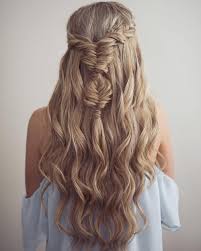 Divide your hair in equal section and start twisting from your temple towards the nape of your neck. 50 Half Up Half Down Hairstyles For Everyday And Party Looks