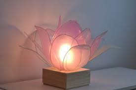 Lotus Flower Lamp To Brighten The Spirit Flower Lamp Lamp Decor Lamp