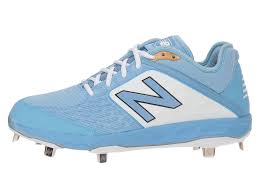 Shopping for new balance lacrosse cleats? New Balance Synthetic 3000 V4 Metal Baseball Shoe In Light Blue Blue For Men Lyst