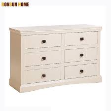 The finish is a rich smoke gray finish that complements many styles of homes. Wooden 3 3 Drawer Wide Chest Painted Bedroom Furniture Wooden Drawers Drawers