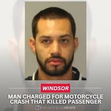 State police say his reckless driving is what led to his motorcycle  passenger's death last year in #Windsor.