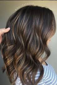 Brown Hair With Thin Platinum Highlights Add Some Flair To That Brown Hair A Southern Woman S Hair Is The Cr Balayage Brunette Hair Styles Brown Blonde Hair