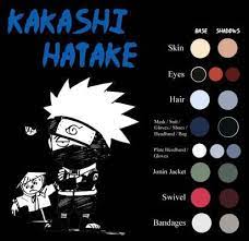 Jackethings anime naruto_poster wall scroll painting picture 40x60cm with 16 inch magnet wood poster hanger. Naruto Colour Pallete Team 7 Shippuden By Mysimpleme14 On Deviantart In 2021 Kakashi Colour Pallete Noragami Anime