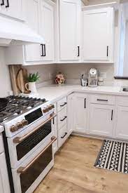 We Love Ge S New Cafe Line In Matte White For Our Kitchen Appliances They Were Our Majo White Farmhouse Kitchens White Shaker Kitchen White Kitchen Appliances