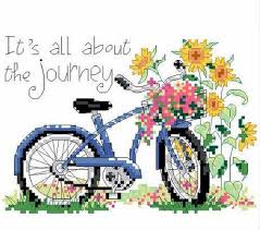 Free patterns / free patterns / free cross stitch patterns. Embroidery Package Cross Stitch Best Quality Luxurious It S All About The Journey Bike Hot Sell Free Shipping Stitching Company Stitchbike Triathlon Aliexpress