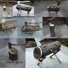 Stainless Steel Log Metal Art Welded Metal Workshop Stainless Steel Scrap