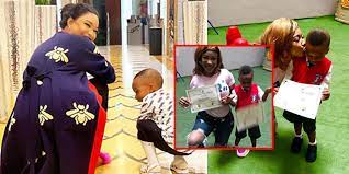 Tonto charity dikeh is an actress and producer, known for game fools play (2007), broken silence (2012) and my life, my damage (2013). Photos Of Tonto Dikeh S Son S Award Shows His Surname Has Officially Been Changed To Dikeh