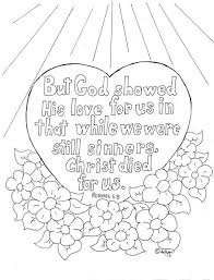 It gives the solution to man's deepest problems! Coloring Pages For Kids By Mr Adron Romans 5 8 Coloring Page For Kids Bible Coloring Pages Bible Coloring Heart Coloring Pages