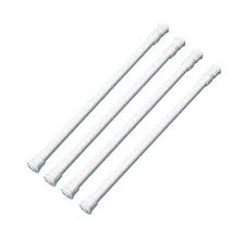 Check spelling or type a new query. Lovedeal Mini Spring Cupboard Bars Tensions 11 8 To 20 Adjustable Short Tension Shower Rod Round French Door Curtain Rods For Cupboard Cabinet Wardrobe Door Window Bathroom White 4 Pack Buy