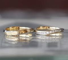 コンビカラーの結婚指輪 オーダーメイド 手作り 結婚指輪 ゴールド 結婚指輪 指輪