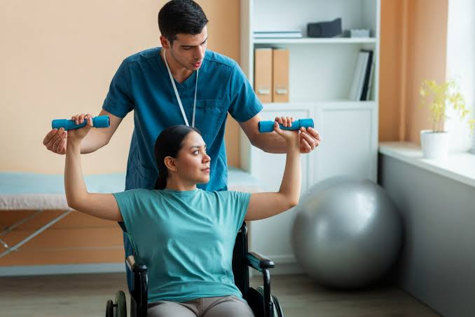 Guided exercise and strength training