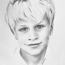 A graphite study of my youngest son, Tristan. He's the household mischief,  a pint-sized whirlwind with an insatiable sense of fun. A mom-friend once  said, of all the kids she knows, Tristan