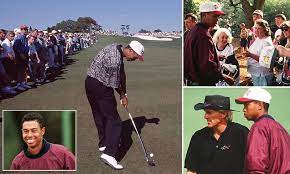 Tiger Woods Masters Debut Got Off To Humiliating Start But It Set Him On His Way To Utter Dominance Daily Mail Online